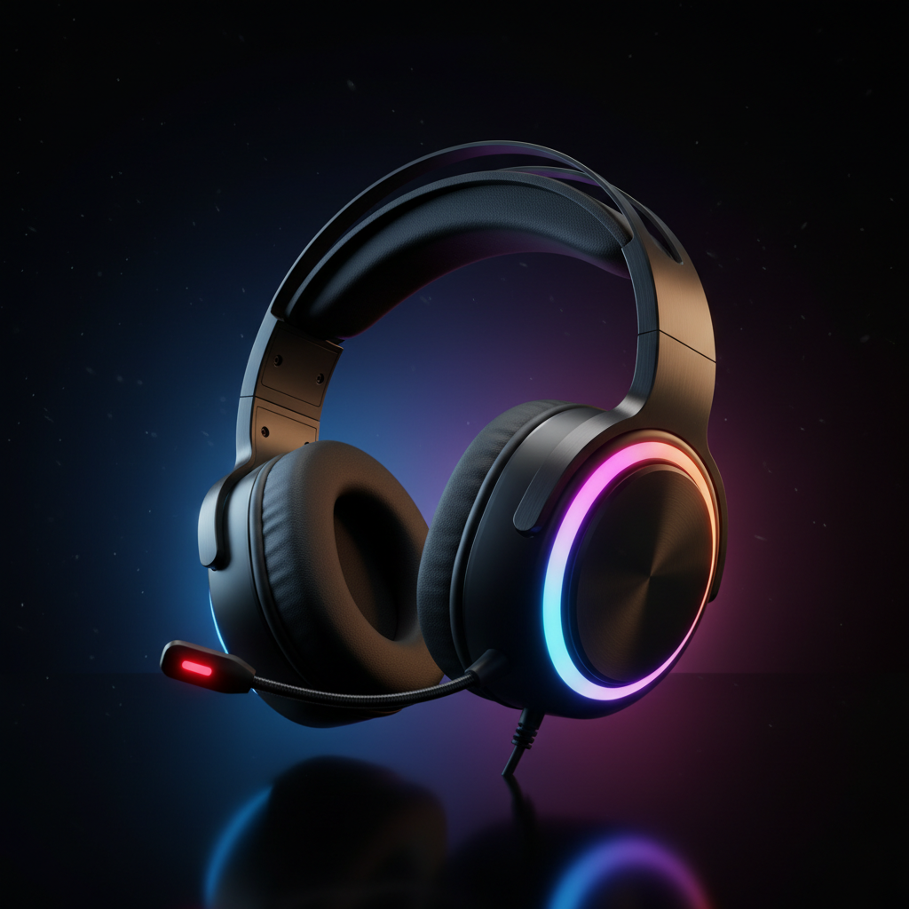 Surround Sound RGB Gaming Headset